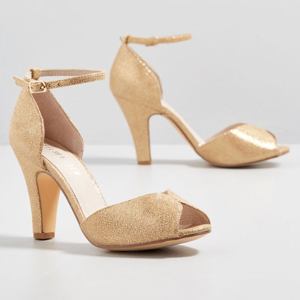 Modcloth Chelsea Crew Fine Dining Heels